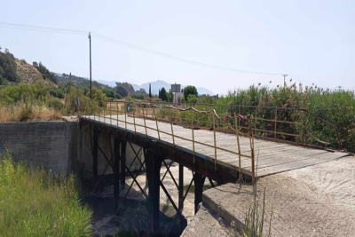202.000 ευρώ για την ανακατασκευή του γεφυριού στον Άγιο Φωκά Πολιχνίτου