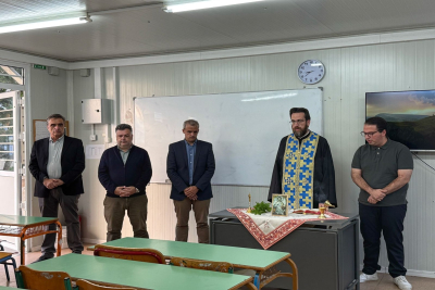 Αγιασμός για τη νέα σχολική χρονιά στο Κοινωνικό Φροντιστήριο του Συνδέσμου Κοινωνικής Προστασίας και Αλληλεγγύης