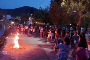 Αναβίωση του εθίμου του Κλήδονα και των Κάψαλων από τους «Μιστεγνιώτες»