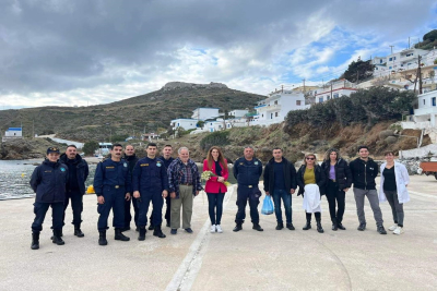 Kλιμάκιο από το Νοσοκομείο Σάμου εμβολίασε κατοίκους σε Φούρνους και Θύμαινα (pics)