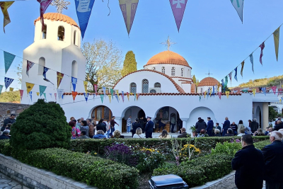 Πανηγυρικός Εσπερινός στην Ι.Μ. Αγίων Ραφαήλ, Νικολάου και Ειρήνης (pics)