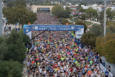 Συμμετοχή των Lesvos Runners στον Αυθεντικό Μαραθώνιο Αθήνας 2023!