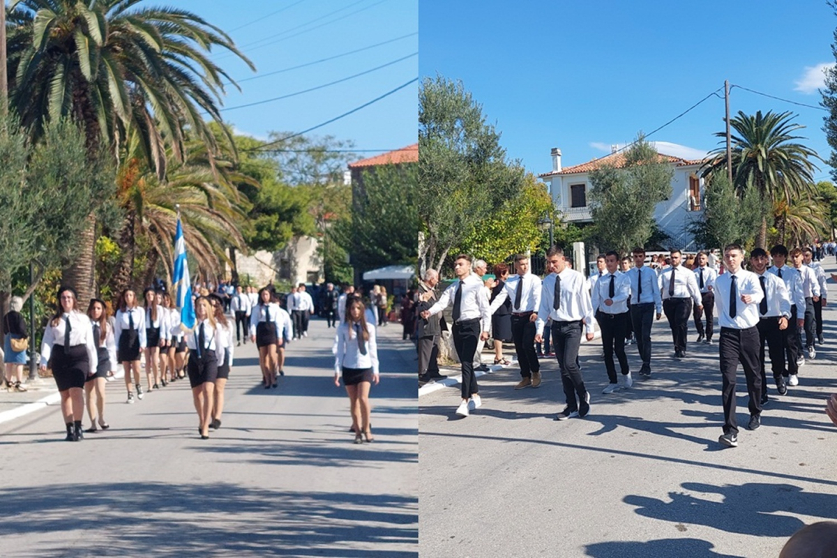 Το ΓΕΛ Μούδρου τίμησε τα Ελευθέρια της Λήμνου! (pics)