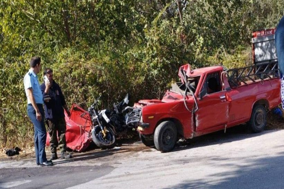 Σοβαρό τροχαίο με τρείς τραυματίες στην Αγια Τριάδα Καλλονής