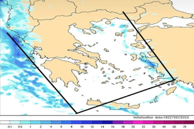 Τι είναι ο καιρός ανεστραμμένου «Π» με τον οποίο θα κάνουμε Πρωτοχρονιά