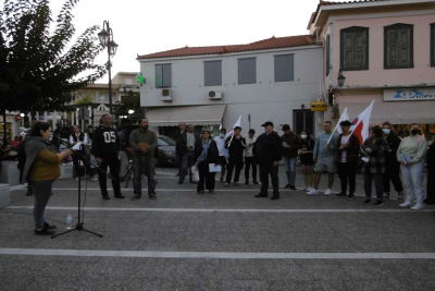 Η κινητοποίηση του Εργατικού Κέντρο Σάμου στο Καρλόβασι ενάντια στην ακρίβεια (pics)