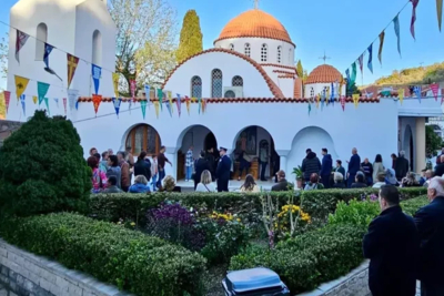 Λέσβος: Με λαμπρότητα εορτάστηκε η μνήμη των Αγίων Ραφαήλ, Νικολάου και Ειρήνης (ΒΙΝΤΕΟ)