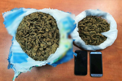 Συλλήψεις για ναρκωτικά στη Χίο - 2.250 γραμμάρια ακατέργαστη κάνναβη...