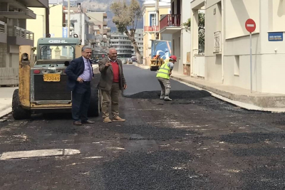 Xίος: Παραδίδεται στην κυκλοφορία η οδός Κοκκάλη