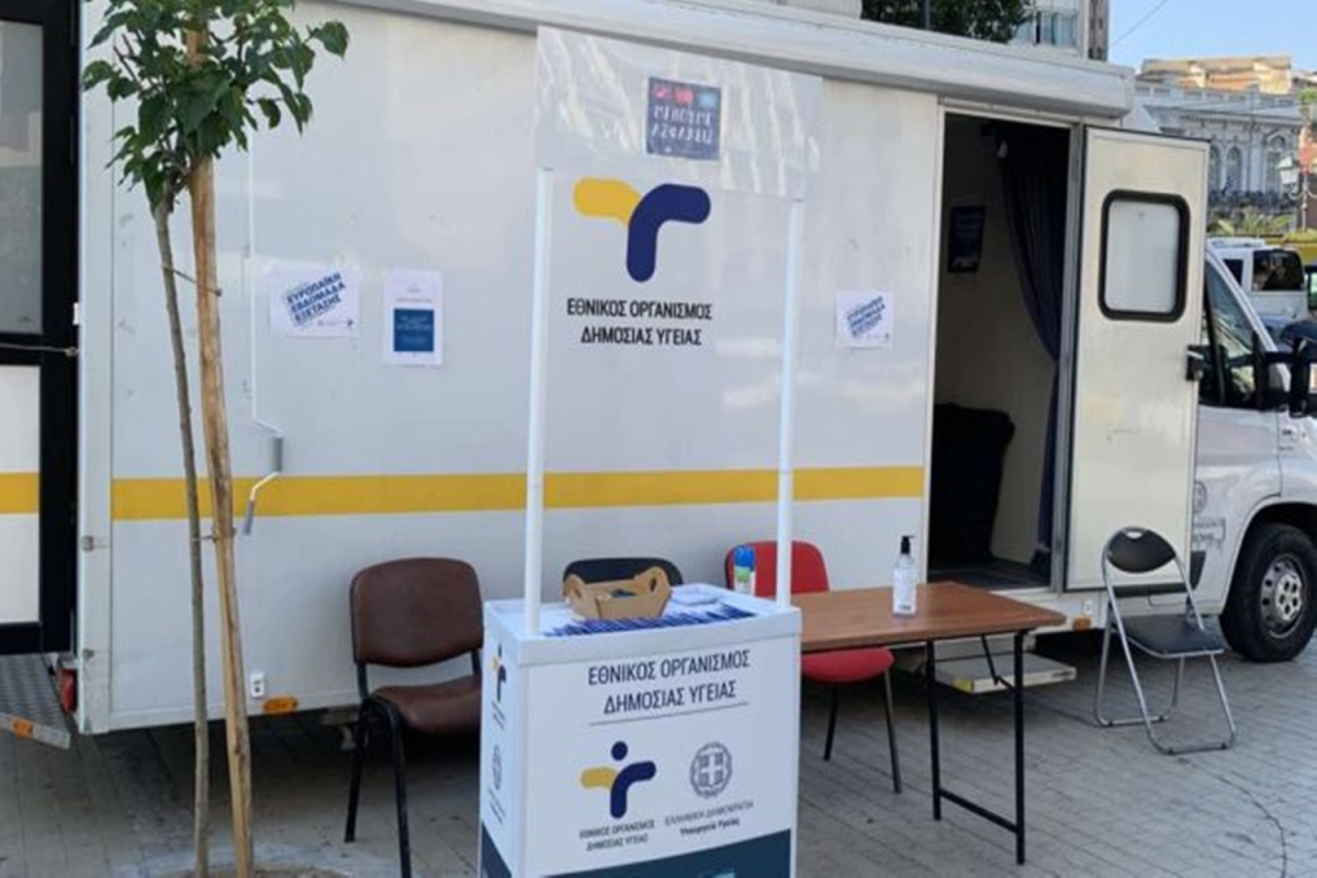 Επίσκεψη Κινητής Μονάδας του ΕΟΔΥ σε χωριά του Δήμου Μυτιλήνης για την παροχή δωρεάν ιατρικών εξετάσεων σε κατοίκους