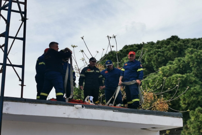 Σάμος 35χρονος εργάτης έπεσε απο σκαλωσιά