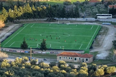 Λέσβος: Δημοπρατείται το έργο της εγκατάστασης ταρτάν στίβου στο γήπεδο Μολύβου
