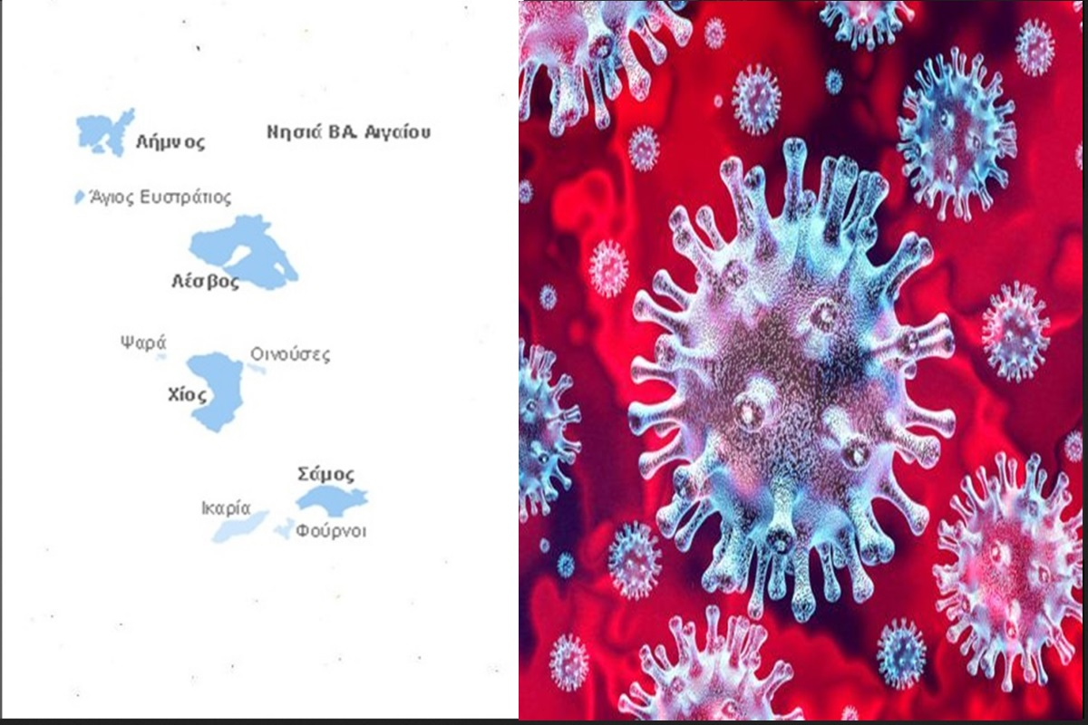 Κορωνοϊός: Τα κρούσματα αναλυτικά στα νησιά του Βορείου Αιγαίου την τελευταία εβδομάδα