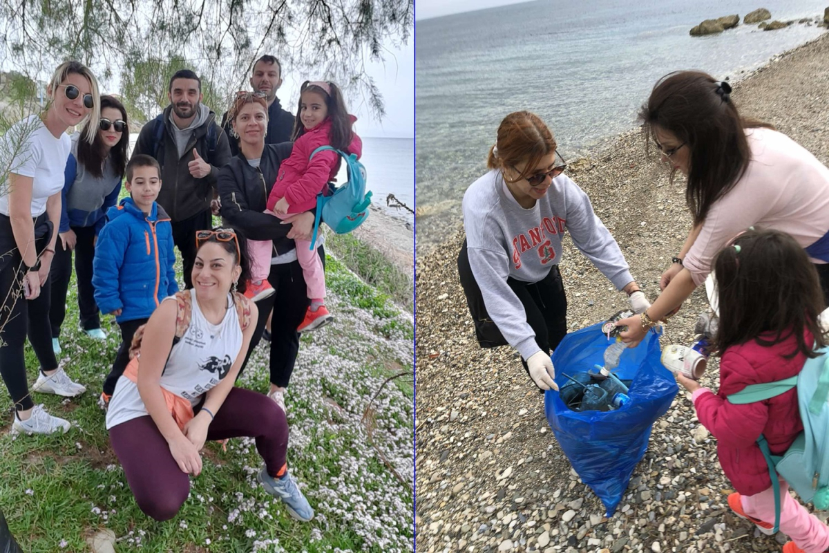 &quot;Καθαρές Ακτές Λέσβου&quot; εν δράσει! Καθάρισαν και την περιοχή της Σουράδας! (pics)