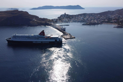 Πολύ σημαντική αναβάθμιση της ακτοπλοϊκής σύνδεσης  της Ηρωικής Νήσου Ψαρών με Βολισσό και Πειραιά!