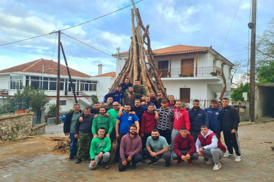 Το κάψιμο του Ιούδα στη Λέσβο!