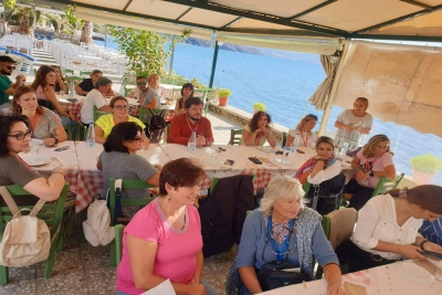 36 Εκπαιδευτικούς από Ιταλία, Πορτογαλία και Ελλάδα υποδέχτηκε στο Μόλυβο ο Δήμος Δυτικής Λέσβου (pics)