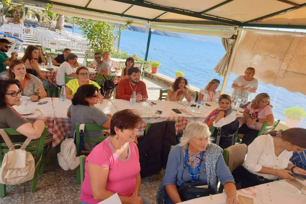 36 Εκπαιδευτικούς από Ιταλία, Πορτογαλία και Ελλάδα υποδέχτηκε στο Μόλυβο ο Δήμος Δυτικής Λέσβου (pics)