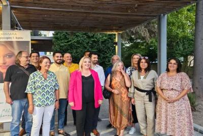 Συνεχίζει την προεκλογική του περιοδεία η Βάσο Χοχλάκα (pics)