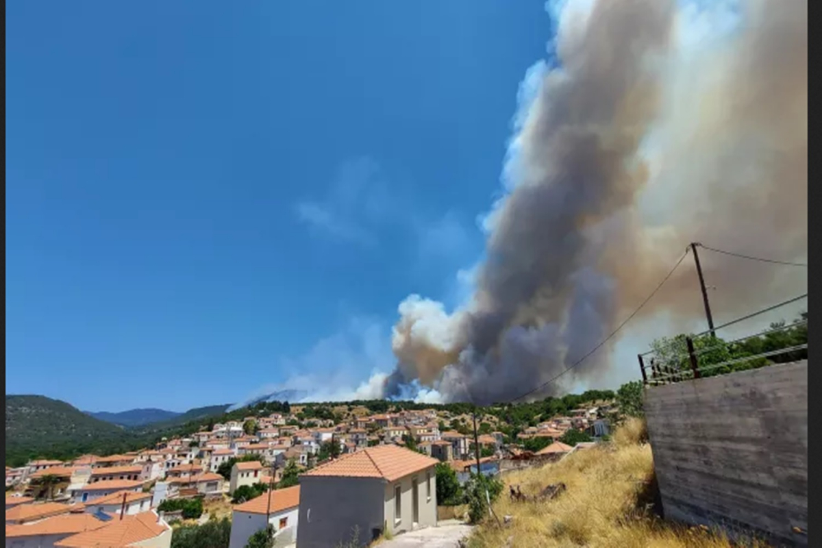 Λέσβος: Ψήφισμα του Δήμου Δυτικής Λέσβου για να βοηθηθούν οι πυρόπληκτοι Βρίσας - Βατερών