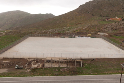 Ο Δήμος Δυτικής Λέσβου: Με γρήγορους ρυθμούς για το γήπεδο της Άγρας!