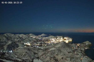 Η πιο εντυπωσιακή εικόνα της Πρωτοχρονιάς έρχεται από τη Λήμνο -Δείτε τη χιονισμένη Μύρινα [βίντεο]