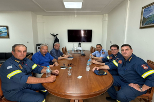 Μυτιληνη: Στο τραπέζι η πρόληψη πυρκαγιών και η ενίσχυση της Πολιτικής Προστασίας
