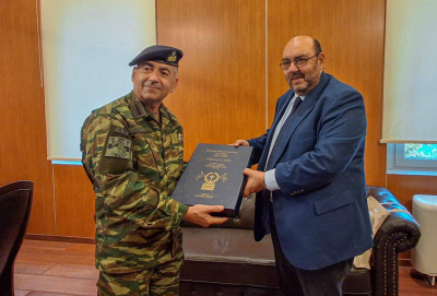 Συνάντηση Βέρρου με τον νέο Διοικητή ΑΣΔΕΝ