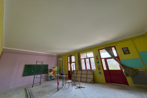 Εξέλιξη εργασιών στο Δημοτικό Σχολείο Ιππείου από το Δήμο Μυτιλήνης