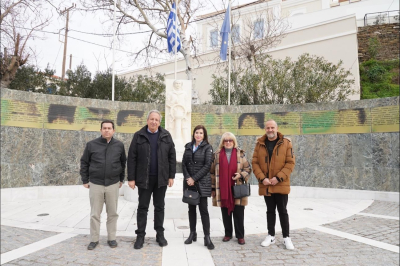 Επίσκεψη της Ευρωβουλευτή Αννας Μισέλ Ασημακοπούλου στις Οινούσσες