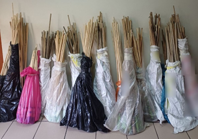 Εντοπίστηκαν και κατασχέθηκαν 484 αυτοσχέδιες ρουκέτες στη Χίο