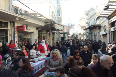 Εμπορικός Σύλλογος Μυτιλήνης: Εορταστικό ωράριο καταστημάτων