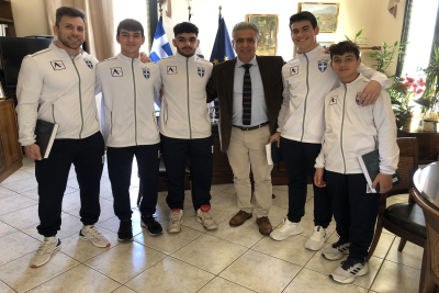 Χίος: Συνάντηση Κάρμαντζη με Αθλητές Καράτε