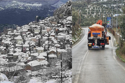 Λέσβος: Πού χρειάζονται Αντιολισθητικές Αλυσίδες