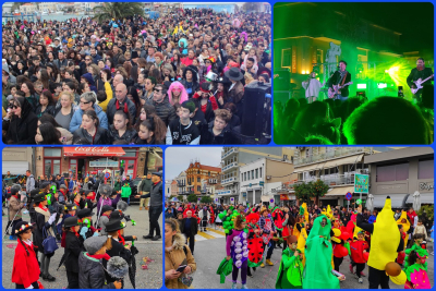 1.300 καρναβαλιστές - Δυναμικό το Μυτιληνιό καρναβάλι! (vid-pics)
