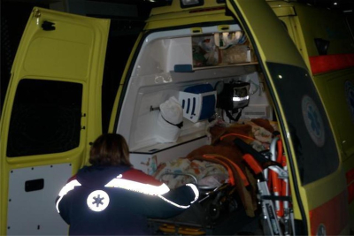 Αεροδιακομιδή 70χρονου από τη Σάμο στο Νοσοκομείο Μυτιλήνης